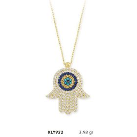 Harem Altın KLY922 14 Ayar Altın Fatmanın Eli Kolye