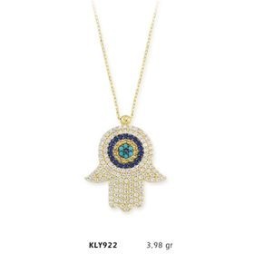 Harem Altın KLY922 14 Ayar Altın Fatmanın Eli Kolye