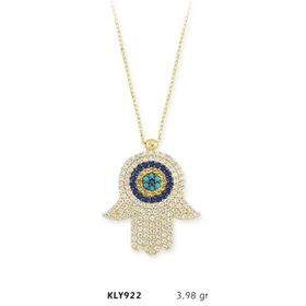 Harem Altın KLY922 14 Ayar Altın Fatmanın Eli Kolye