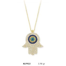 Harem Altın KLY922 14 Ayar Altın Fatmanın Eli Kolye