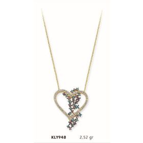 Harem Altın KLY948 14 Ayar Altın Kalp Kolye