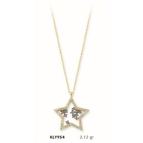 Harem Altın KLY954 14 Ayar Altın Yıldız Kolye