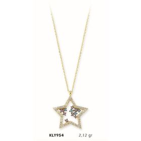 Harem Altın KLY954 14 Ayar Altın Yıldız Kolye