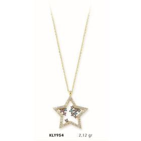 Harem Altın KLY954 14 Ayar Altın Yıldız Kolye
