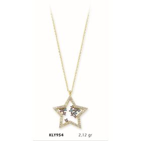 Harem Altın KLY954 14 Ayar Altın Yıldız Kolye