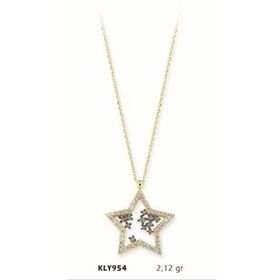 Harem Altın KLY954 14 Ayar Altın Yıldız Kolye