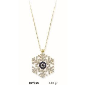 Harem Altın KLY955 14 Ayar Altın Kar Tanesi Kolye