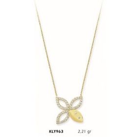 Harem Altın KLY963 14 Ayar Altın Kelebek Kolye