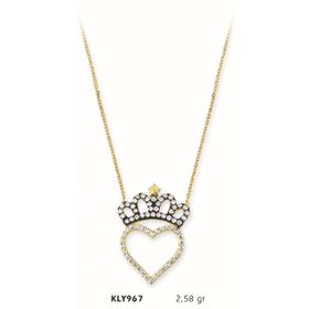 Harem Altın KLY967 14 Ayar Altın Kalp Kolye