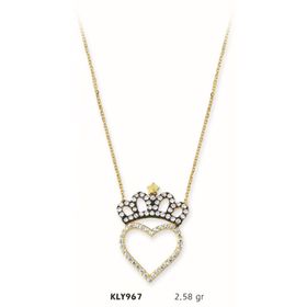Harem Altın KLY967 14 Ayar Altın Kalp Kolye