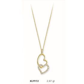 Harem Altın KLY972 14 Ayar Altın Kalp Kolye