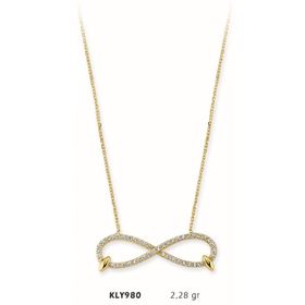 Harem Altın KLY980 14 Ayar Altın Sonsuzluk Kolye
