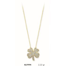 Harem Altın KLY994 14 Ayar Altın Yonca Kolye