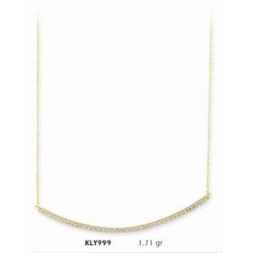 Harem Altın KLY999 14 Ayar Altın Tek Sıra Kolye