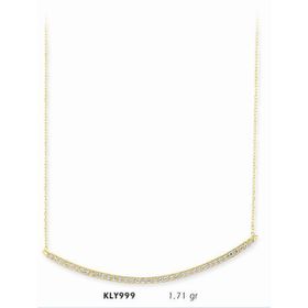 Harem Altın KLY999 14 Ayar Altın Tek Sıra Kolye