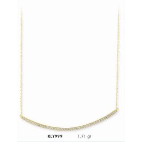 Harem Altın KLY999 14 Ayar Altın Tek Sıra Kolye