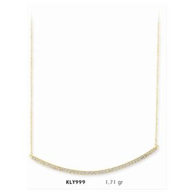 Harem Altın KLY999 14 Ayar Altın Tek Sıra Kolye