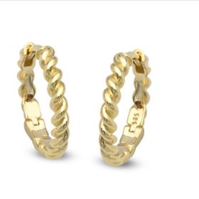 Harem Altın KP008 14 Ayar Altın Spiral Küpe