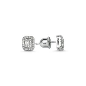 Harem Altın KPB9 Kadın 0.32 Carat F Renk Pırlanta Küpe