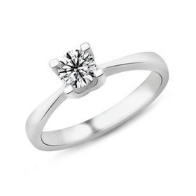 Harem Altın PR100 0.51 ct F Renk Hrd Sertifikalı Pırlanta Tektaş Yüzük