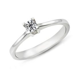 Harem Altın PR101 0.19 ct D Renk Pırlanta Tektaş Yüzük