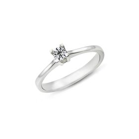 Harem Altın PR102 0.18 ct F Renk Pırlanta Tektaş Yüzük