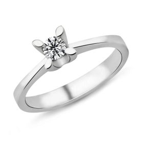 Harem Altın PR105 0.26 ct D Renk Pırlanta Tektaş Yüzük