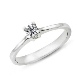 Harem Altın PR107 0.22 ct D Renk Pırlanta Tektaş Yüzük