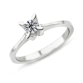 Harem Altın PR126 0.15 ct F Renk Pırlanta Tektaş Yüzük