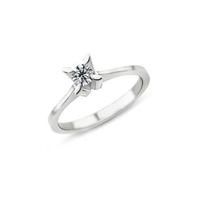 Harem Altın PR126 0.15 ct F Renk Pırlanta Tektaş Yüzük