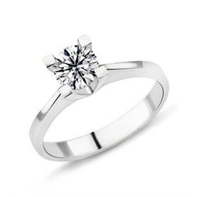 Harem Altın PR127 0.91 ct D Renk Hrd Sertifikalı Pırlanta Tektaş Yüzük