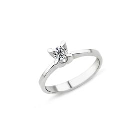 Harem Altın PR128 0.27 ct F Renk Pırlanta Tektaş Yüzük