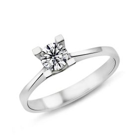 Harem Altın PR157 0.45 ct F Renk Hrd Sertifikalı Pırlanta Tektaş Yüzük