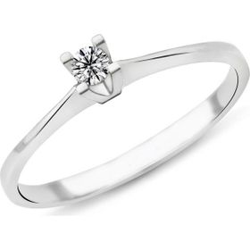 Harem Altın PR16 0.11 Karat G Renk Pırlanta Tek Taş Yüzük
