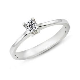Harem Altın PR162 0.28 ct F Renk Pırlanta Tektaş Yüzük