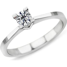 Harem Altın PR166 0.35 ct G Renk Hrd Sertifikalı Pırlanta Tektaş Yüzük