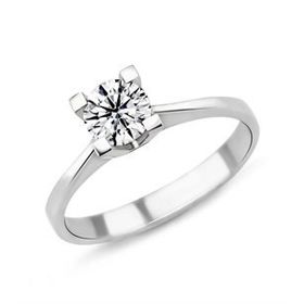 Harem Altın PR171 0.90 ct D Renk Hrd Sertifikalı Pırlanta Tektaş Yüzük
