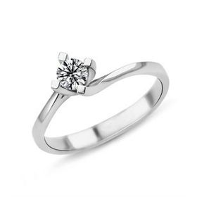 Harem Altın PR177 0.17 ct F Renk Pırlanta Tektaş Yüzük