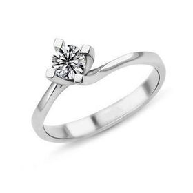 Harem Altın PR178 0.41 ct F Renk Hrd Sertifikalı Pırlanta Tektaş Yüzük