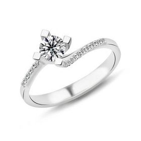 Harem Altın PR18 0.44 ct F Renk Hrd Sertifikalı Pırlanta Tektaş Yüzük