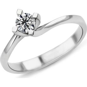Harem Altın PR182 0.16 ct G Renk Pırlanta Tektaş Yüzük