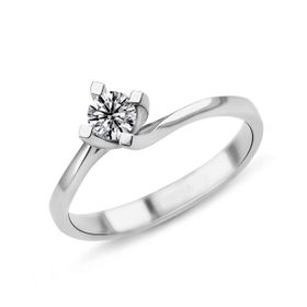 Harem Altın PR183 0.11 ct E Renk Pırlanta Tektaş Yüzük