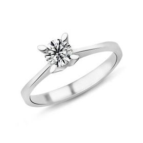 Harem Altın PR195 0.35 ct F Renk Hrd Sertifikalı Pırlanta Tektaş Yüzük