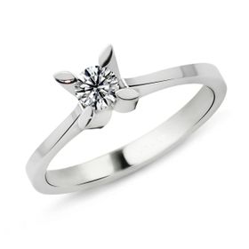 Harem Altın PR200 0.36 ct F Renk Hrd Sertifikalı Pırlanta Tektaş Yüzük