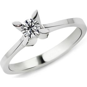 Harem Altın PR200 0.36 ct F Renk Hrd Sertifikalı Pırlanta Tektaş Yüzük