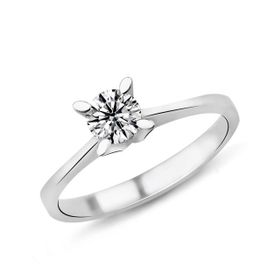 Harem Altın PR217 0.34 ct F Renk Hrd Sertifikalı Pırlanta Tektaş Yüzük
