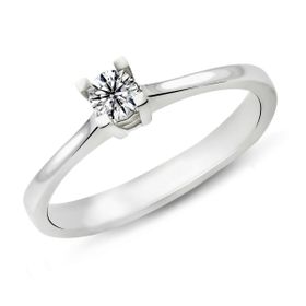 Harem Altın PR218 0.23 ct D Renk Pırlanta Tektaş Yüzük