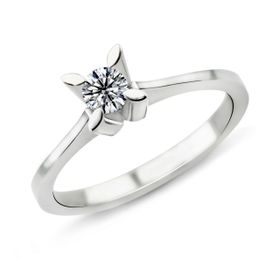 Harem Altın PR219 0.20 ct F Renk Pırlanta Tektaş Yüzük