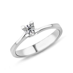 Harem Altın PR231 0.18 ct E Renk Pırlanta Tektaş Yüzük