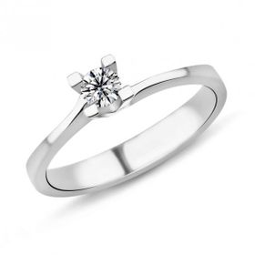 Harem Altın PR231 0.18 ct E Renk Pırlanta Tektaş Yüzük